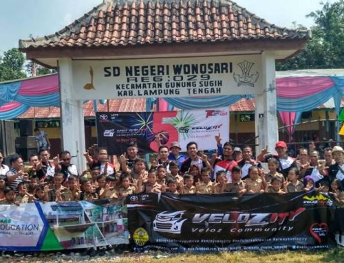 Velozity With Tunas Toyota Goes To School 2017, Berikan Bantuan Donasi & Renovasi Sekolah Untuk SD Negeri Wonosari – Lampung Tengah